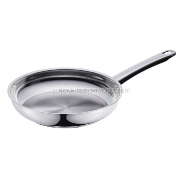 SS 18/10 utensilios de cocina de acero inoxidable antiadherente para cacerolas